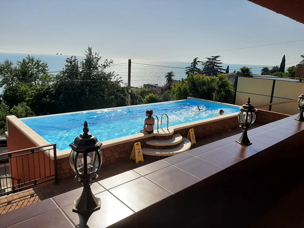 Люкс с балконом и панорамным видом на море