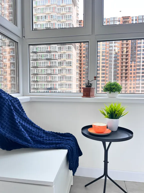 Квартира-студия с новым ремонтом, уютная и комфортная