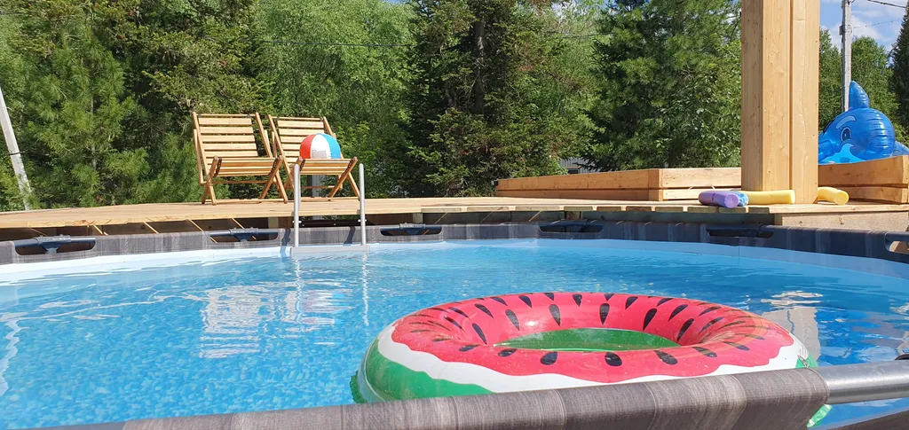 Новый Luxe Barn House с банным чаном