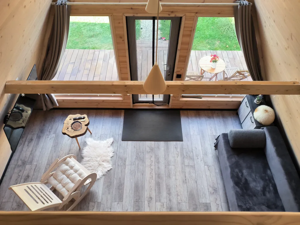 Шале в стиле Афрейм с индивидуальной территорией