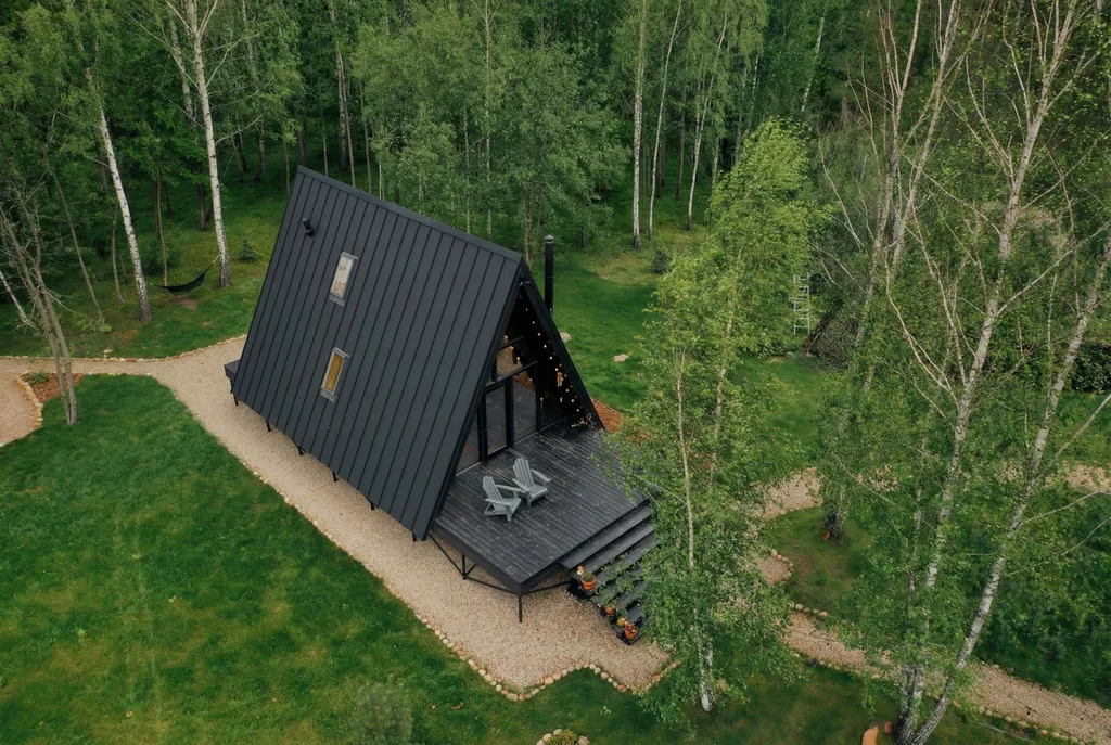 Шале в Беловежской Пуще Forest Soul Aframe