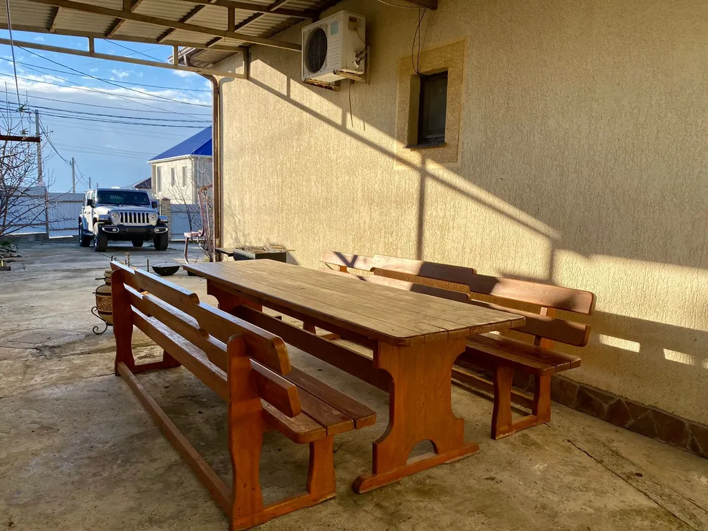 Дом с баней на дровах