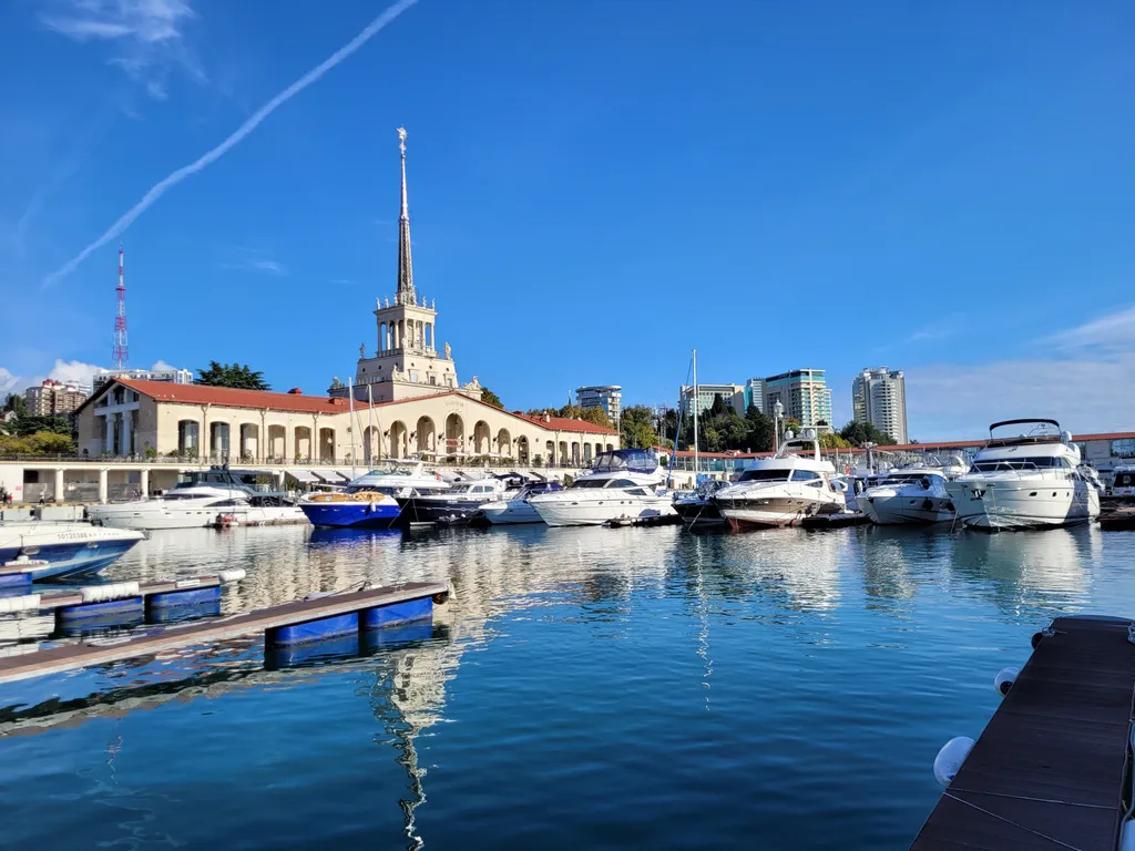 Студия недалеко от парка Ривьера и Морвокзала в центре с видом на море