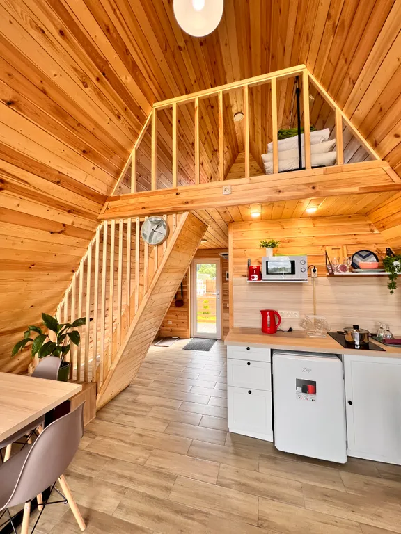 Коттедж Современный дом в стиле a-frame — Иннолово