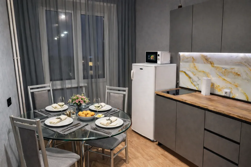 Просторные апартаменты с домашним кинотеатром