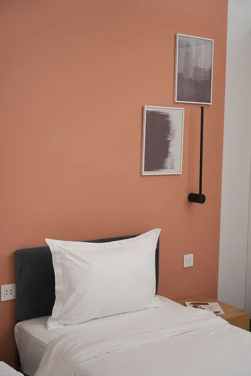 Студия с 2 раздельными кроватями и балконом