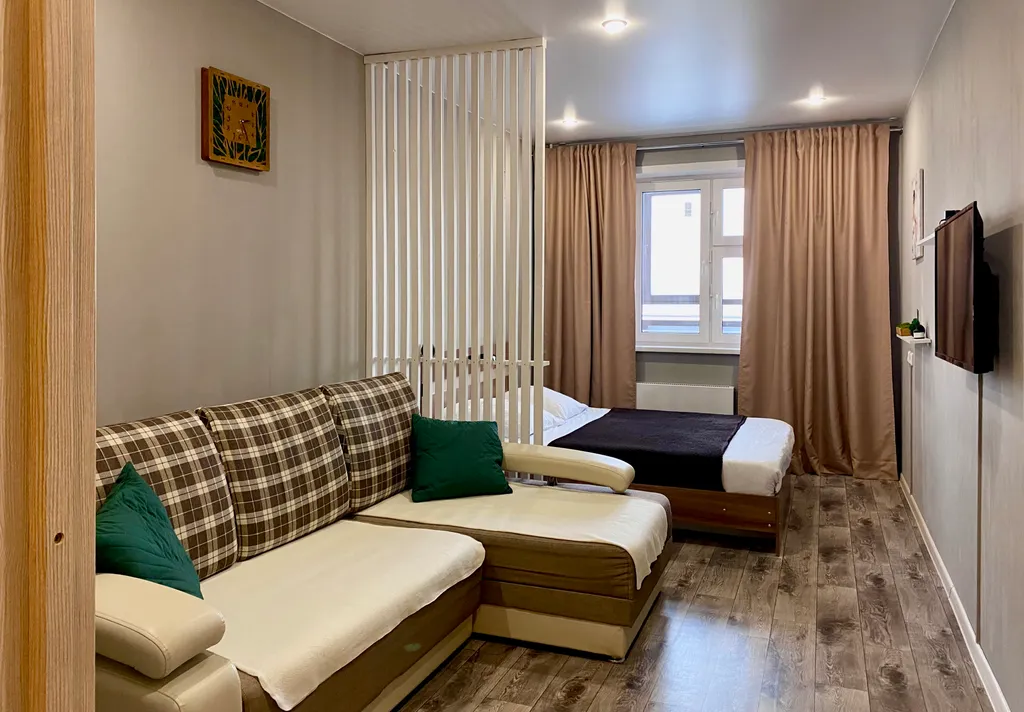 Уютная однокомнатная квартира — аренда посуточно в Красноярск