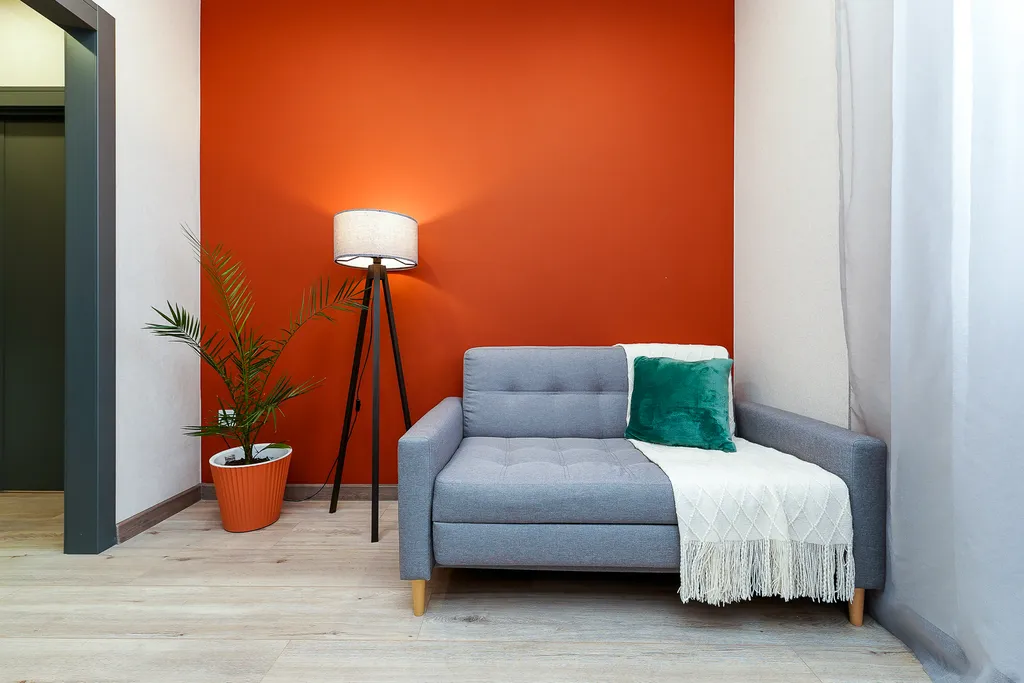 Яркая ухоженная квартира