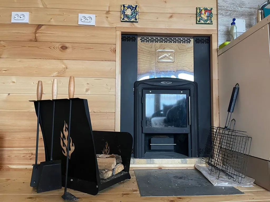 Барнхаус с баней и панорамными окнами