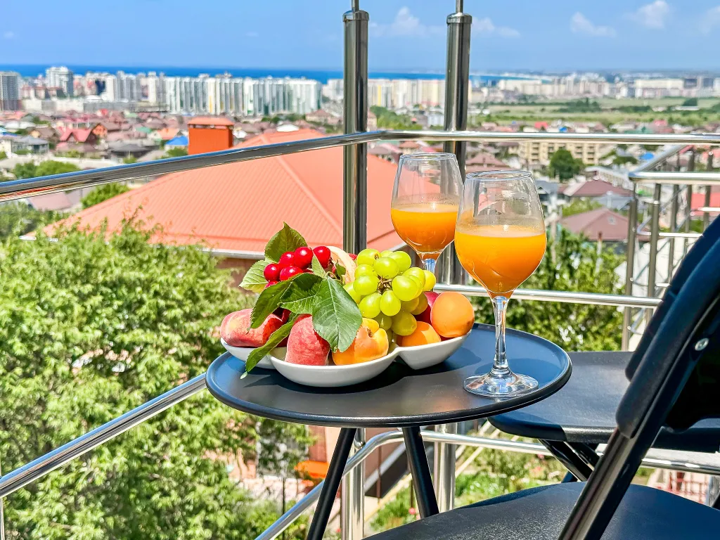 Уютная квартира-студия с балконом — аренда посуточно в Супсех