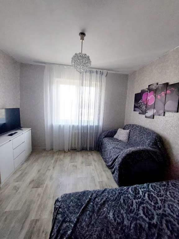 Уютная однокомнатная квартира с балком