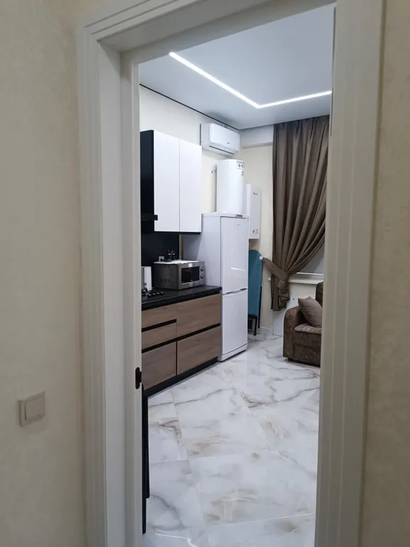 1комнатная квартира 38 квадратных в 7 минутах от моря для 4х гостей