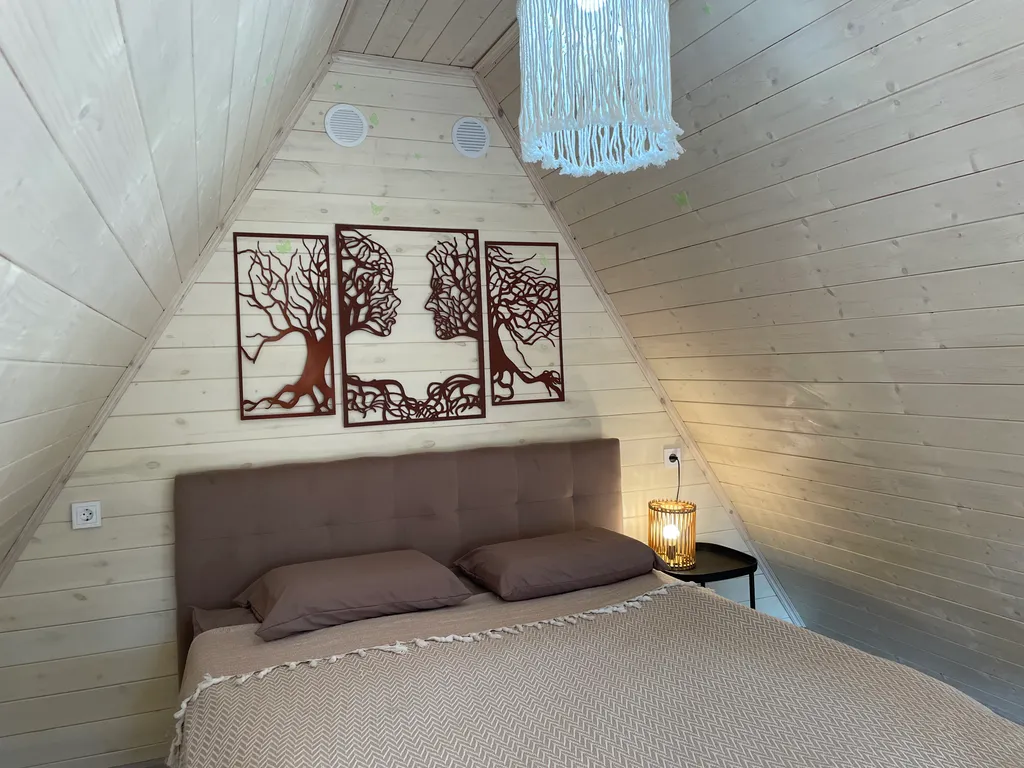 Квартира Квартира Дом A-Frame с панорамными окнами и видом на реку Сочи — Пластунка