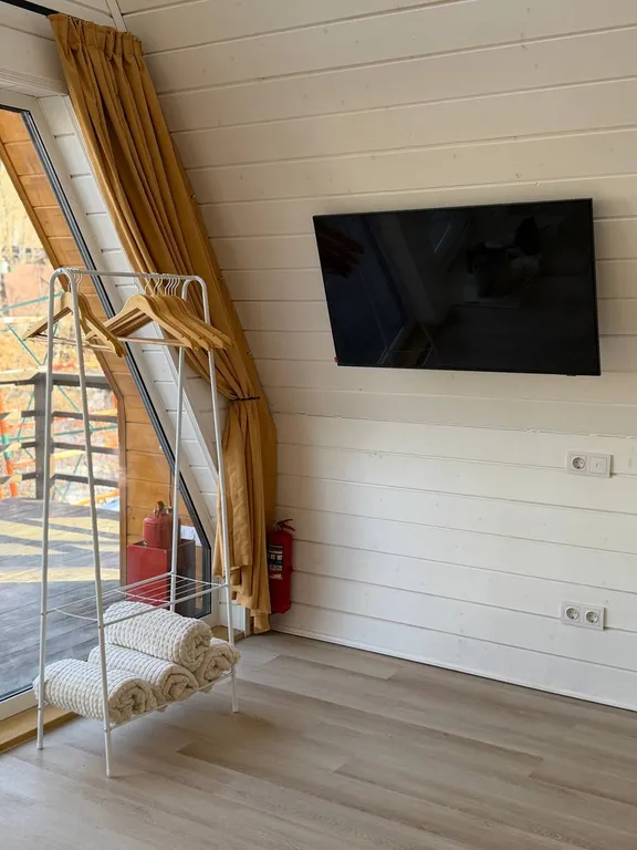 Дом A-Frame с купелью для Вашего уютного отдыха