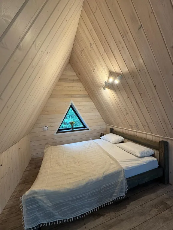 Новый домик с чаном, в тихом красивом месте