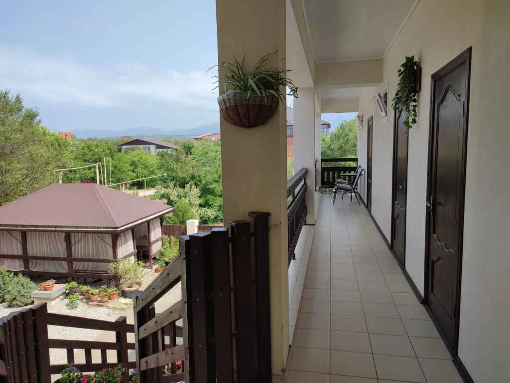 Квартира Квартира Номер с видом на море на втором этаже — Геленджик