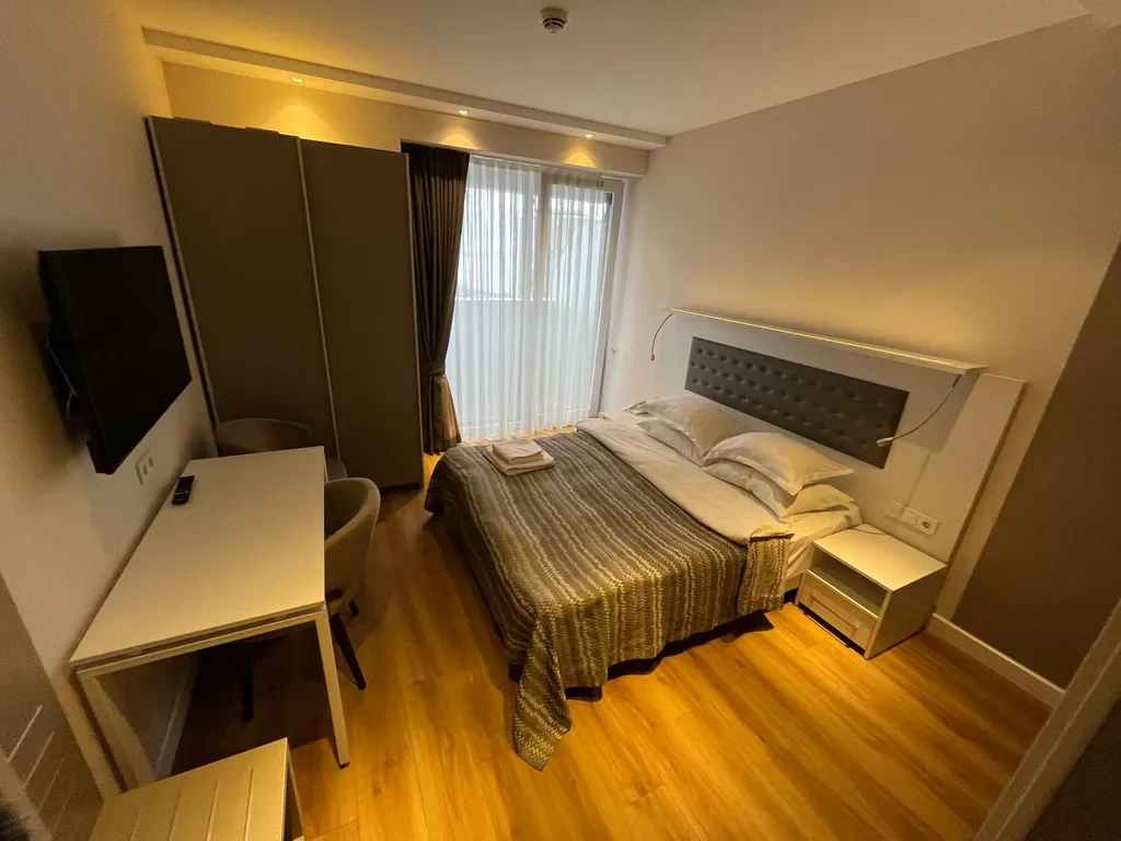 Квартира Квартира Апартамент с видом на первой линии моря в 5 звездочном Апарт-отеле — Батуми