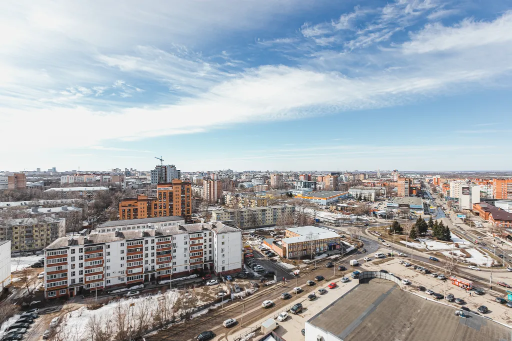Esenin Loft панорамный вид на город
