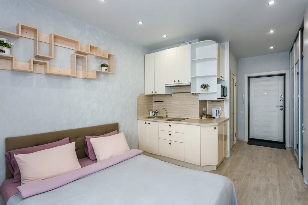 Видовая студия Нежность на Броско с потрясающим видом на Амур