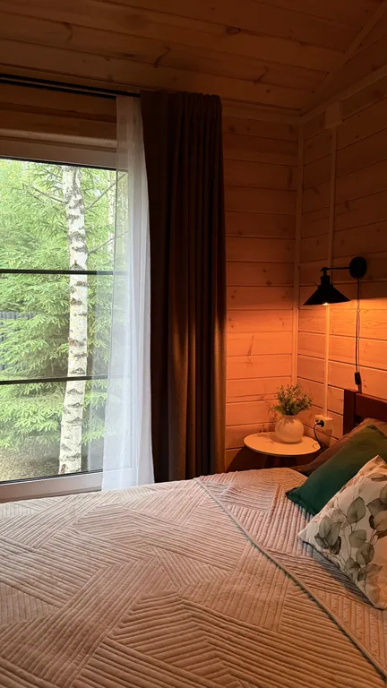 Барнхаус с панорамными окнами Campbin