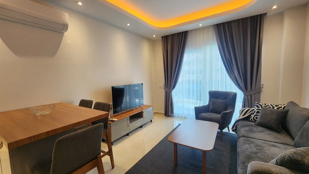 Уютная квартира в комплексе люкс-класса, район Махмутлар