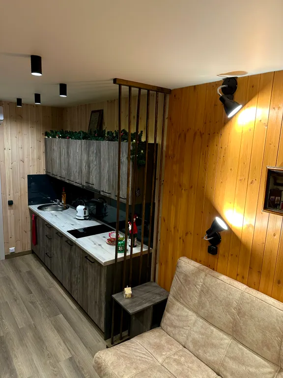 Уютный дом-лофт с видом на лес и реку