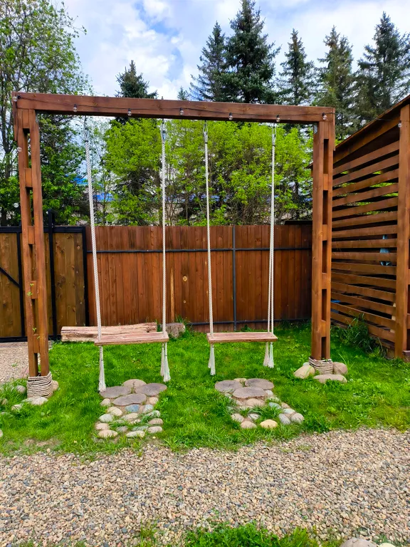 Шале в стиле Афрейм с индивидуальной территорией