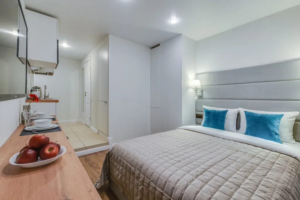 Квартира Квартира Стильный апартамент у метро Комендантский проспект — Санкт-Петербург