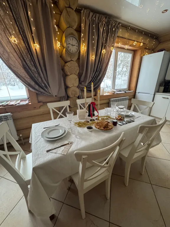 Коттедж Большой дом с русской баней на дровах и чаном в Зелёном городе — аренда посуточно в Кстово