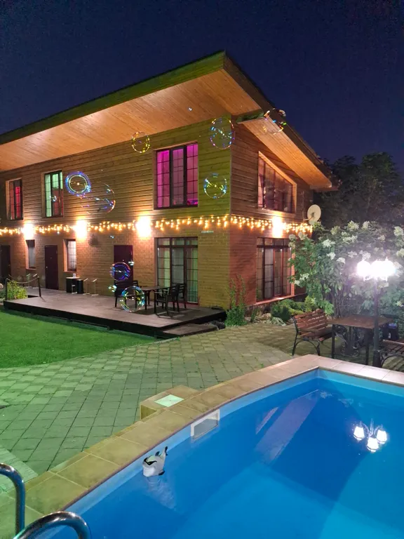 Уютный загородный дом Marina House с бассейном, хамамом, беседкой