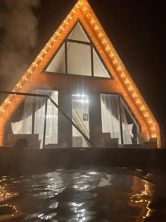 А-фрейм Уютныe вeчeрa