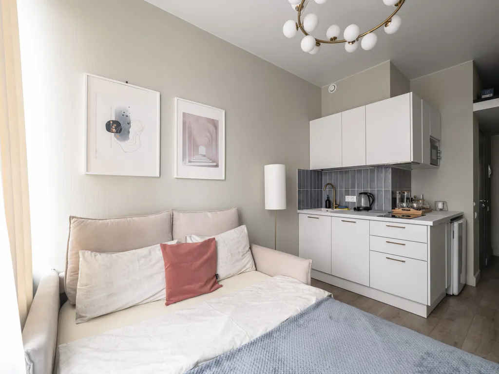 Квартира Квартира Студия комфорт-класса White Studio — Москва