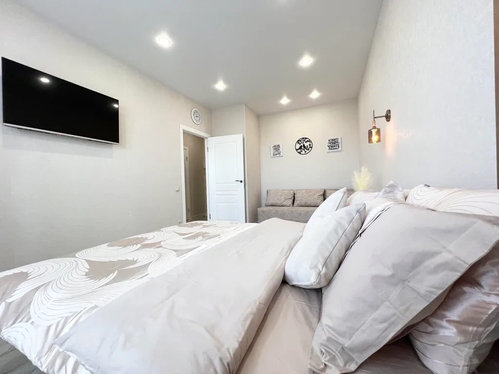 Уютная однушка с тремя отдельными спальными местами