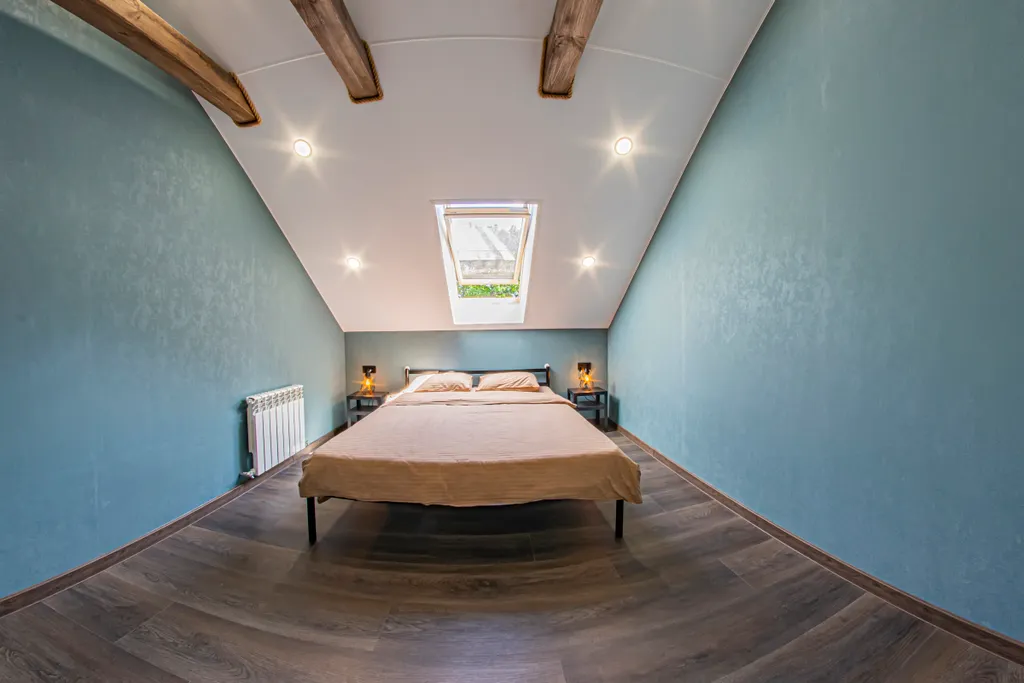 Просторный коттедж Лофт-хаус для большой компании с бассейном и сауной