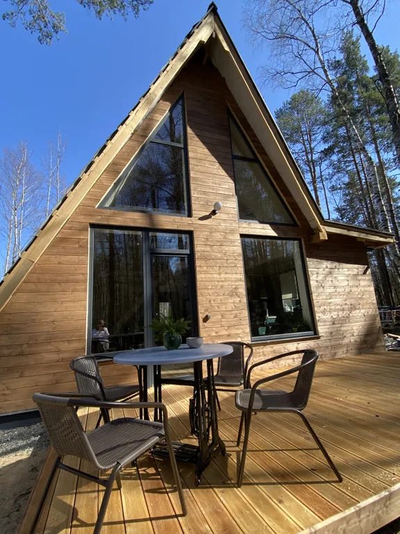 Коттедж Дом с террасой и видом на лес — Коробицыно