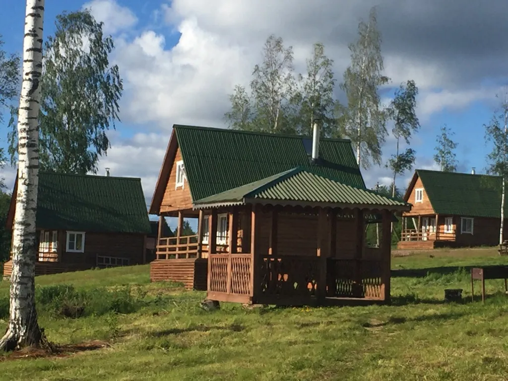 Коттедж Коттедж на берегу озера,рыбалка и отдых всей семьей! — Родионово