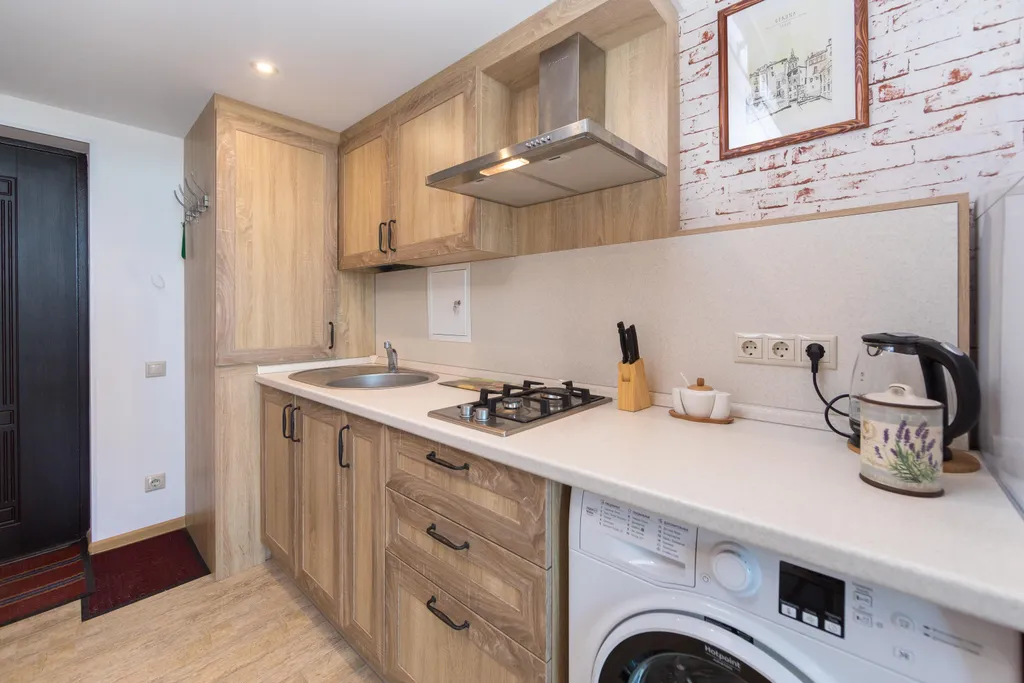 Двухуровневая стильная квартира у моря