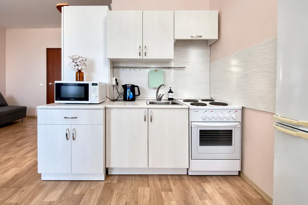 Студия с видом на город, рядом с городской эспланадой и ЖД вокзалом