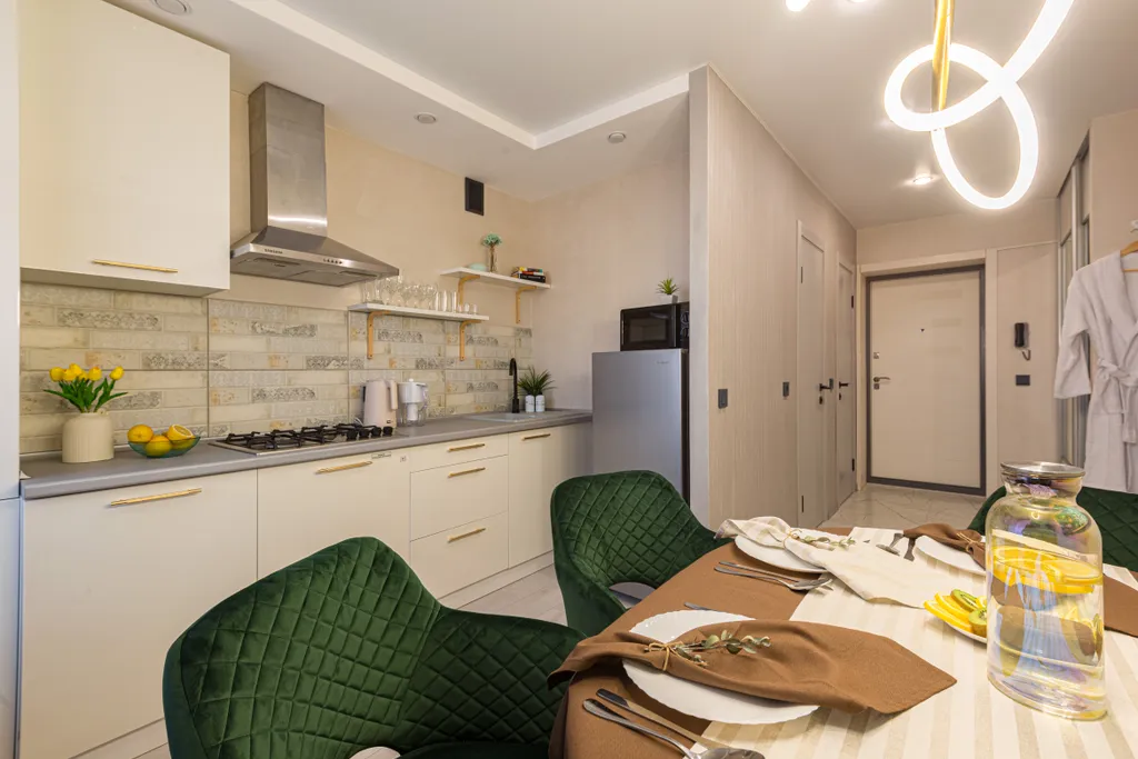 Премиум с гостиничным сервисом, халаты, сатиновое белье, кондиционер