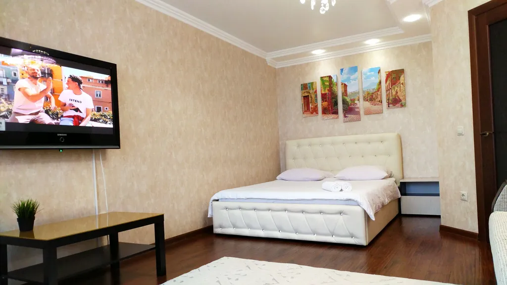 Квартира с балконом и видом на горы