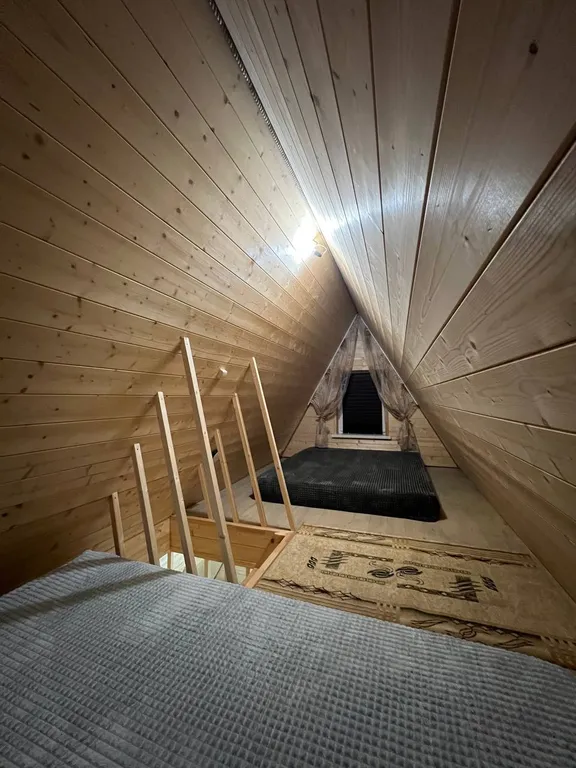 Уютный дом в стиле A-Frame