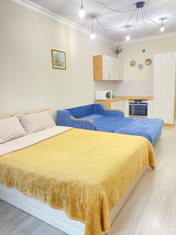 Квартира Стильная студия в ЖК Lotus Teras — аренда посуточно в Алматы