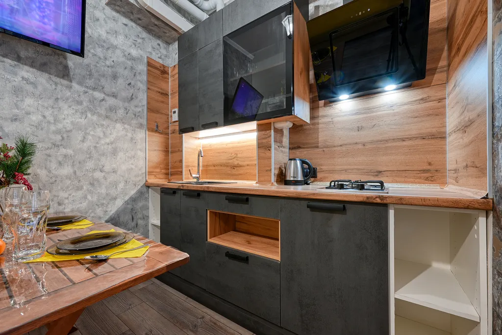 Квартира с отдельной спальней и видом на горы Я на Море