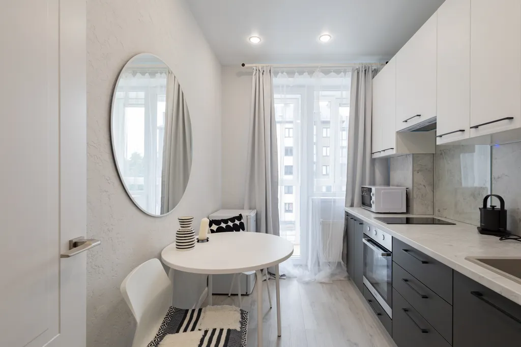 Квартира Стильная квартира с дизайнерским евроремонтом в новом ЖК — Пионерский