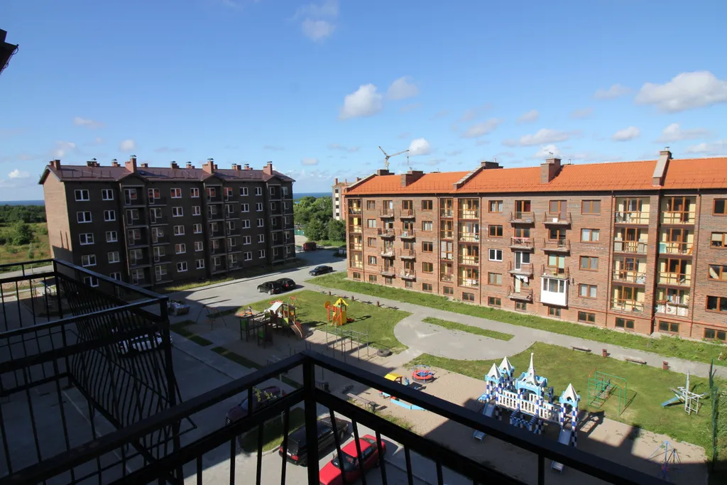 Студия с видом на море, дизайнерским ремонтом до пляжа 15 минут