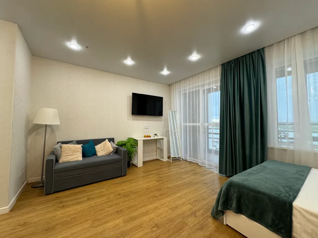 Квартира Апартаменты с шикарным видом на реку — Новосибирск