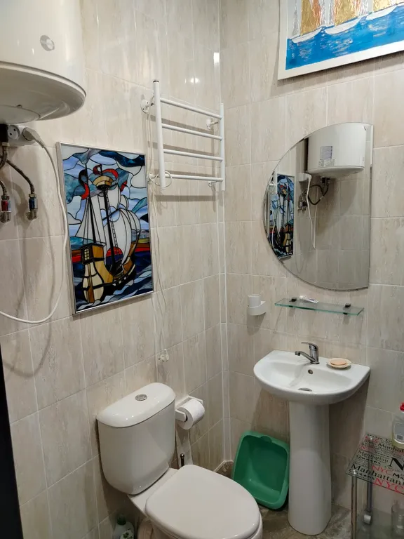 Комната с видом на море со всеми удобствами