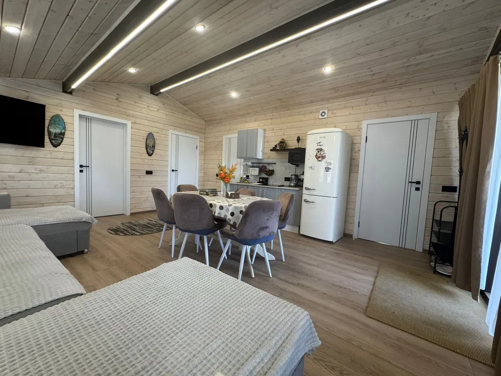 Уютный дом на базе отдыха глэмпинге "Салтыковские бани - Мир пара"