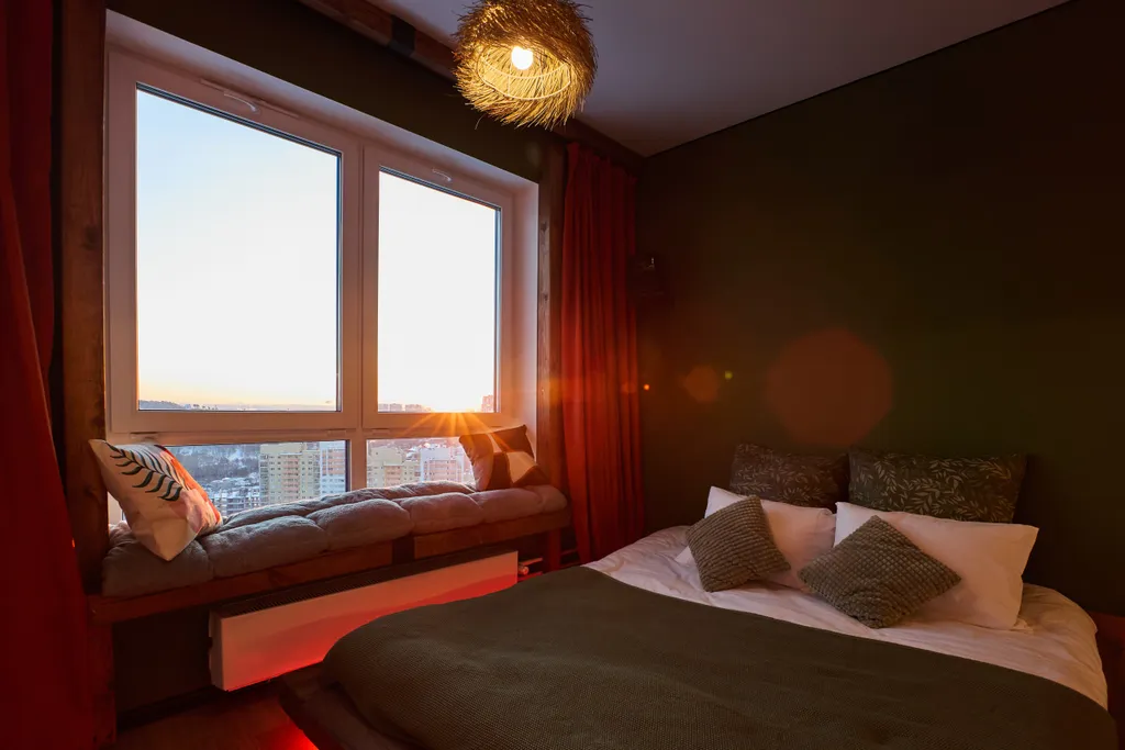 Квартира Квартира Романтичная студия с панорамным видом — Екатеринбург