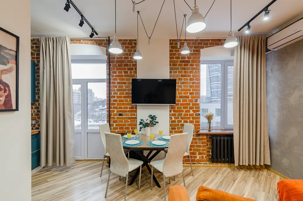 Квартира в стиле лофт в центре города